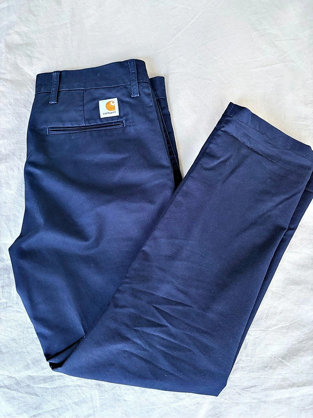Carhartt Navy Sid Pant Men's Blue Pants Waist 32 x 28 1/2